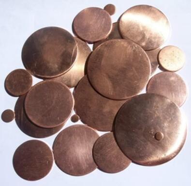 copper stamping blanks